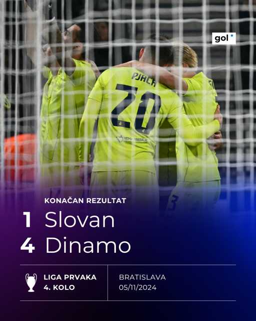 DOMINACIJA U BRATISLAVI! 👏👉 https://bit.ly/SLOVAN-DINAMO

Dinamo ima 7 bodova na kontu! ⚽

📷: AFP