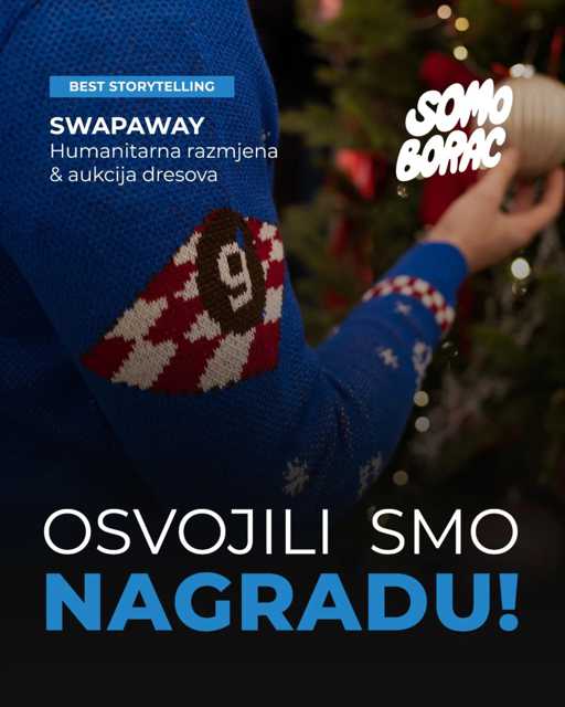 Dva SoMo kipića idu u trajno vlasništvo u naš ured. ✌️

Pripremite se, jer ubrzo krećemo još jače. ✅️

I za kraj poruka za sve naše partnere i prijatelje ovih projekata - Volimo vas i HVALA VAM! ❤️