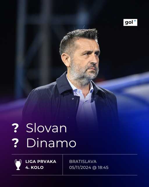 Bjelica je odabrao 11 za dvoboj u Bratislavi! ✅️

Koji rezultat očekujete? ⚽