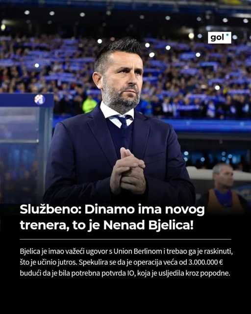 Dinamovci, novi vođa je službeno tu! ✅️⚽️