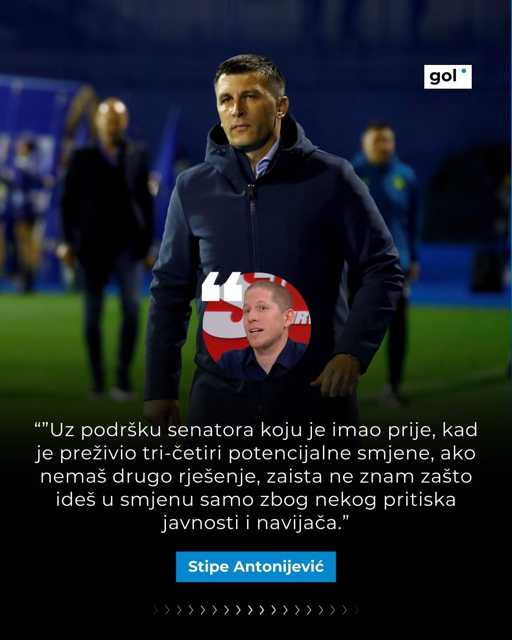 Je li Jakirović zaslužio biti smijenjen? 🤔

📸: Zeljko Puhovski/CROPIX