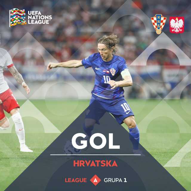 GOOOOOOOOOOOOL! Hrvatska vodi 1:0 pogotkom Luke Modrića, ma bravoooo majstore!

Pratite utakmicu > https://bit.ly/3TmopS5