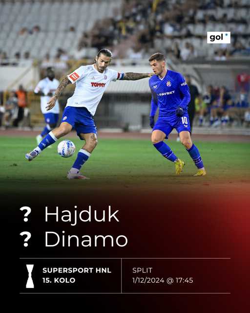 Tko će slaviti u velikom derbiju, Hajduk ili Dinamo?

Opširnije >>> https://bit.ly/4fOeXQD