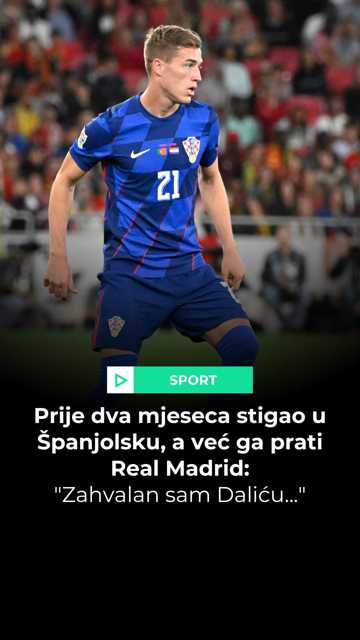 Luka Sučić je ekskluzivno razgovarao za Dnevnik Nove TV o svom novom klubu Real Sociedadu te, naravno, hrvatskoj nogometnoj reprezentaciji. ⚽🇭🇷

Talentirani hrvatski nogometaš je tek dva i pol mjeseca u španjolskom klubu, vrlo brzo je postao miljenik navijača, i čini se da je dolazak u La Ligu bio pun pogodak. 💪