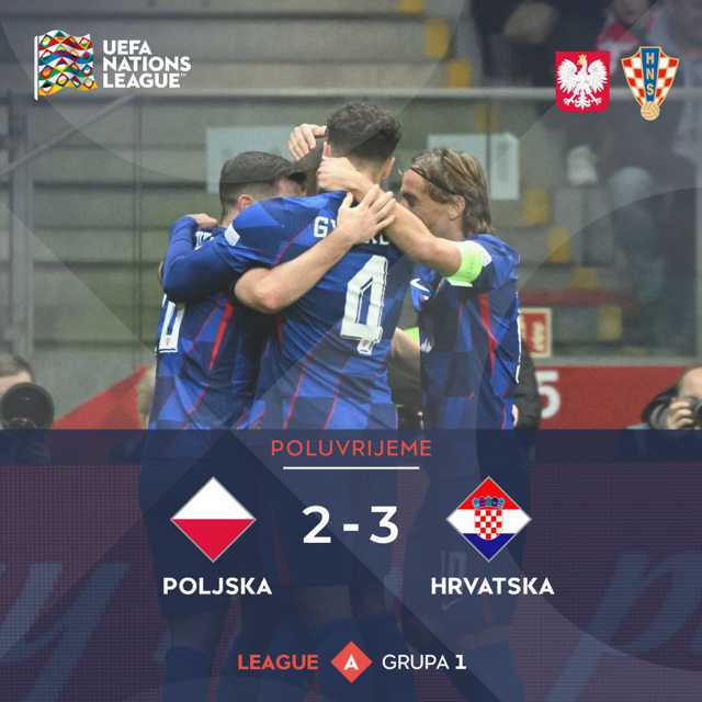 Hrvatska odlazi na odmor s golom prednosti! Što kažete na dosadašnju izvedbu Vatrenih? 🇭🇷🔥

📸: AFP