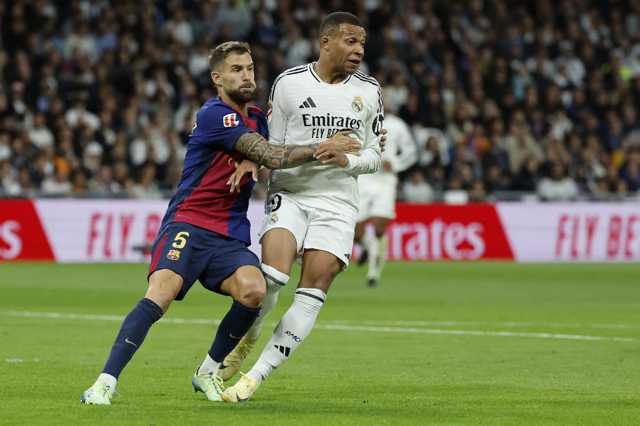 UŽIVO REAL - BARCELONA: Poluvrijeme u Madridu, Mbappeu poništili gol

Uključite se u prijenos >>> https://bit.ly/3C1ilIH

foto: AFP