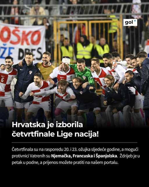 Vidimo se u petak u podne. ⚽

Opcije nisu najsretnije, ali to je tako kad si jedna od najboljih reprezentacija na svijetu. 💪