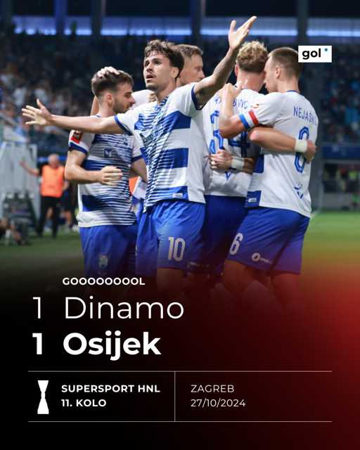 UŽIVO DINAMO - OSIJEK: Gosti se ekspresno vratili u utakmicu golom iz sjajne akcije poslije slobodnog udarca

Uključite se >>> https://bit.ly/4eXT29b