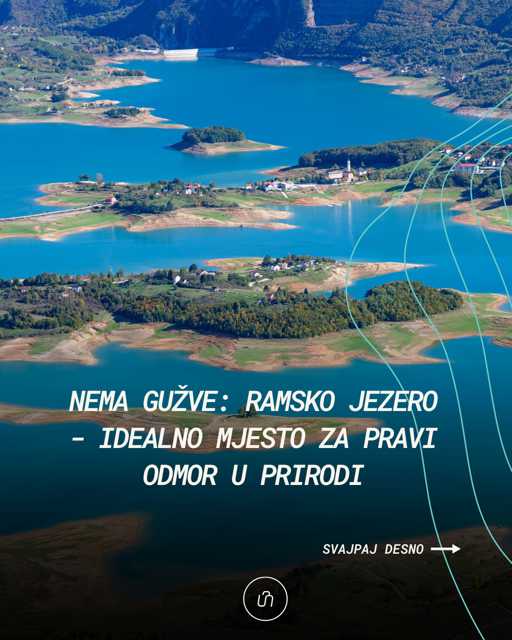 Ramsko jezero akumulacijsko je jezero na rijeci Rami. Nalazi se u općini Prozor-Rama u Bosni i Hercegovini. Napravljeno 1968. godine, duljine 12 kilometara i najveće dubine 95 metara, njegove vode mogu oscilirati i oko 50 metara. ⛵
#travel #punkuferhr