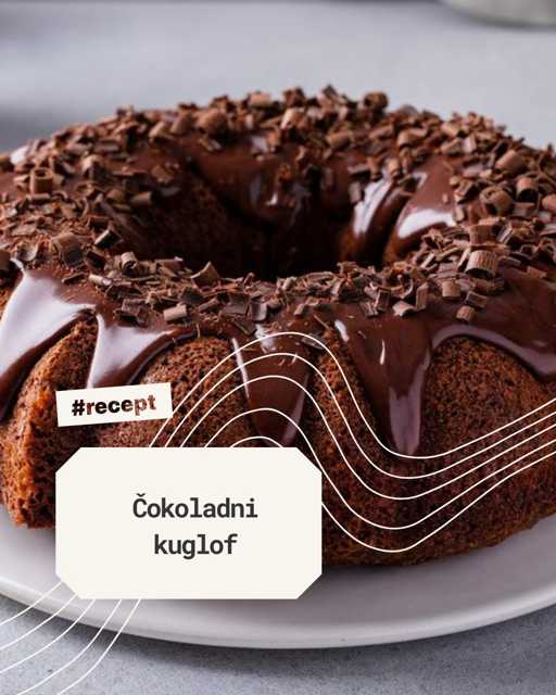 Ideja za slatko ovog vikenda - čokoladni kuglof! 🥳

#recepti #kolači #punkuferhr