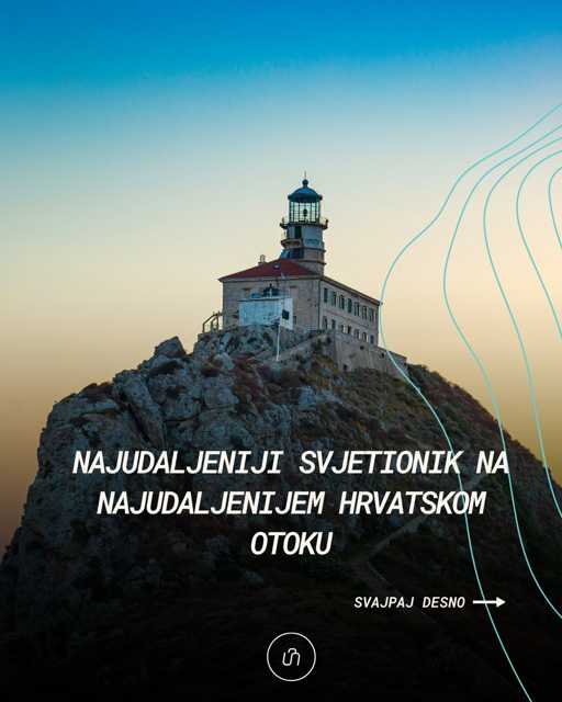 Rub Hrvatske! U svjetioniku tijekom čitave godine na smjene žive po dva svjetioničara. 🗼 Legenda kaže da je na Palagružu pristao Diomed, grčki junak iz Trojanskog rata. 

🔗 Ostatak zanimljivosti o otoku potražite na linku u opisu profila.