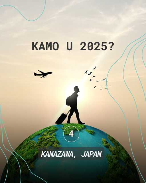 U Kyotu ima toliko turista da gradske vlasti zatvaraju određene ulice povijesne četvrti Gion - zato mi preporučamo Kanazawu; mjesto gdje ćete se ipak moći kretati i jednako uživati! 🥳 

#kamou2025 #japan #travel #punkuferhr