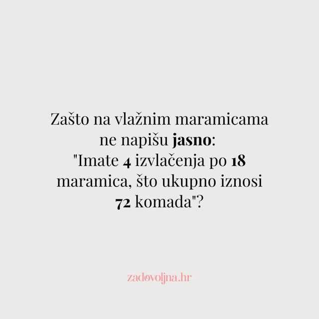 Odmah bi nam sve bilo jasno. 😅