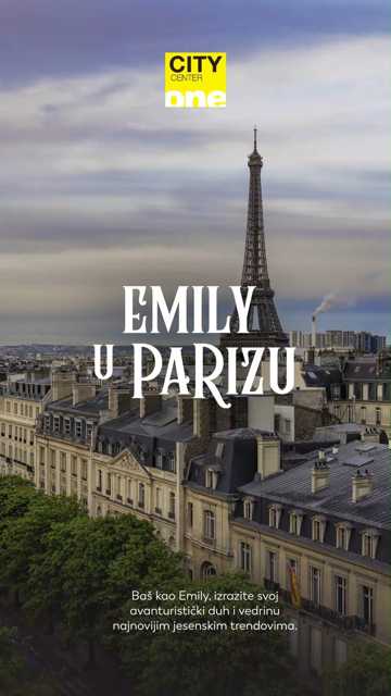 Volimo Emily u i njen avanturistički duh, a najnoviji jesenski trendovi baš ga dobro opisuju!
sponzorirano @city.center.one 
#emilyinparis #citycenterone #zadovoljnahr