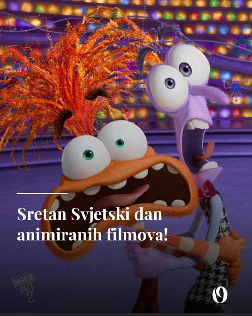 Danas su na redu animirani filmovi! 🥳 Da čujemo, koji su vam omiljeni? 👇