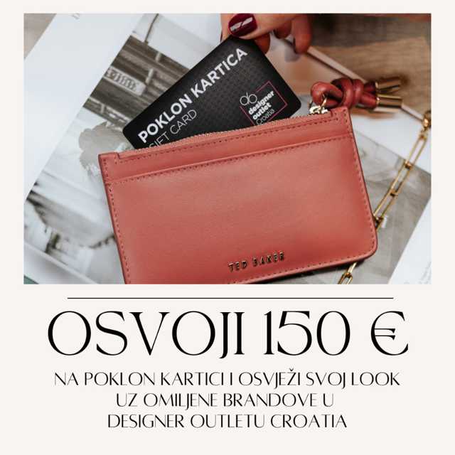 [GIVEAWAY ALERT!]
Da bi vam jesen bila još draže godišnje doba darujemo vam u suradnji s @designeroutletcroatia poklon karticu u VRIJEDNOSTI OD 150 EURA!
Osvojiti je možete tako da nam u komentarima opišete svoj najdraži jesenski look i označite prijatelja/prijateljicu koja/i vas inspirira.
Igramo se do 5.11. kad i izvlačimo sretnog dobitnika!
Posjetite @designeroutletcroatia profil za više informacija o proizvodima i aktualnim sniženjima!
Sretno svima!
#designeroutletcroatia #zadovoljnahr